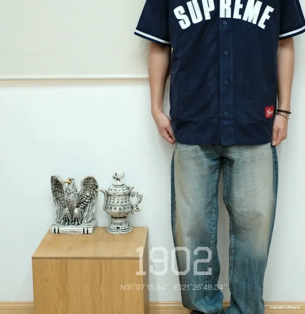 mesh BASEBALL 24SS JERSEY short sleeved MESH ULTRASUDE suede baseball 0612